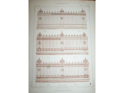 La serrurerie d'art par Louis Perroux