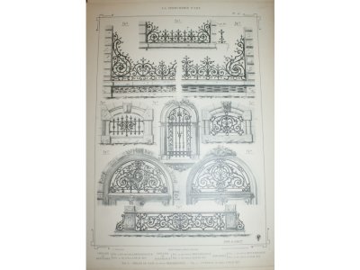 La serrurerie d'art par Louis Perroux