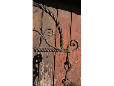 Porte crémaillère triple Haute époque