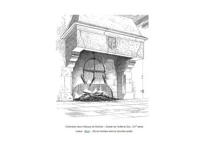 Porte crémaillère triple Haute époque