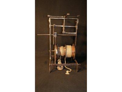 Tourne broche à tirage