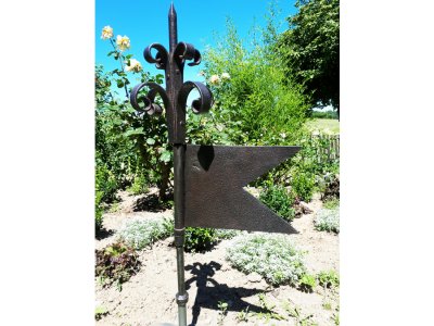 Girouette en fer forgé