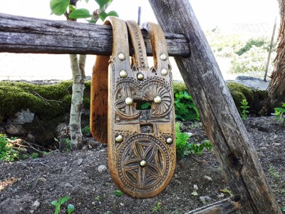 Collier de chèvre de transhumance