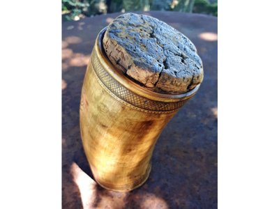 Gobelet gravé XVIIIème