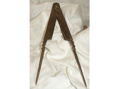 Compas en fer forgé XVIIIème