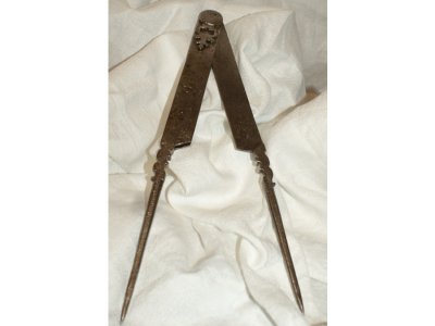 Compas en fer forgé XVIIIème