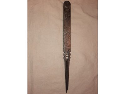 Compas en fer forgé XVIIIème