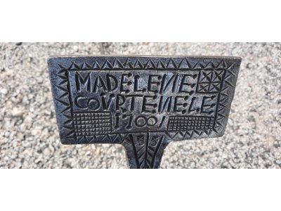 Moule à gaufres monogrammé XVIIIe