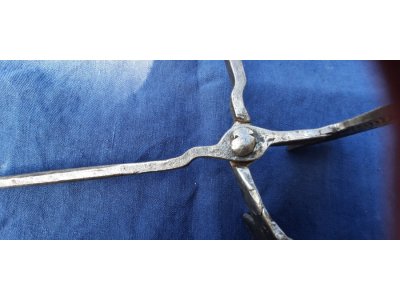 Moule à gaufres monogrammé XVIIIe