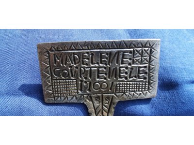 Moule à gaufres monogrammé XVIIIe