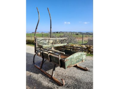 Traîneau auvergnat XIXème