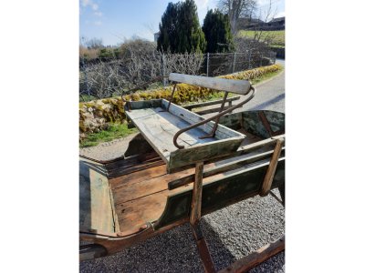 Traîneau auvergnat XIXème