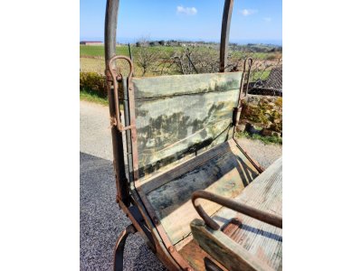 Traîneau auvergnat XIXème